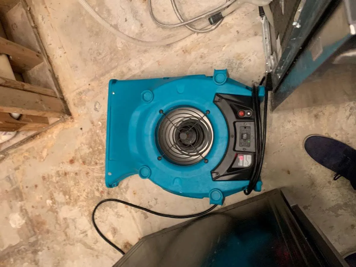 Air mover drying equipment for Mold Remediation & Removal in St. Joseph